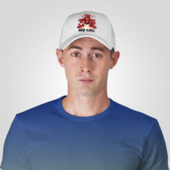 cappello in cotone colore Bianco stampata in digitale con grafica  da Digitalshirt