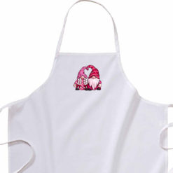 Grembiule da cucina con grafica Gnomi in amore stampato in digitale da Digitalshirt