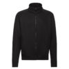 Felpa full zip colore nero | digitalshirt.it