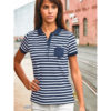 Polo modella1 da donna marinaia personalizzabile|digitalshirt