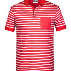 Polo da uomo marinaio rossa personalizzabile|digitalshirt