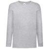 maglietta manica lunga grigio per bambini | digitalshirt