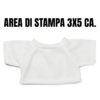 area di stampa su maglietta per peluche personalizzabile Digitalshirt