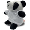 pupazzo di peluche panda tre quarti con maglietta personalizzabile digitalshirt