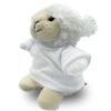 pupazzo di peluche pecora tre quarti con maglietta personalizzabile digitalshirt senza logo