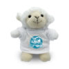 pupazzo di peluche pecora con maglietta personalizzabile digitalshirt