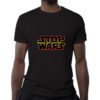 Maglietta da uomo colore Nero stampata in digitale con grafica Stop Wars da Digitalshirt